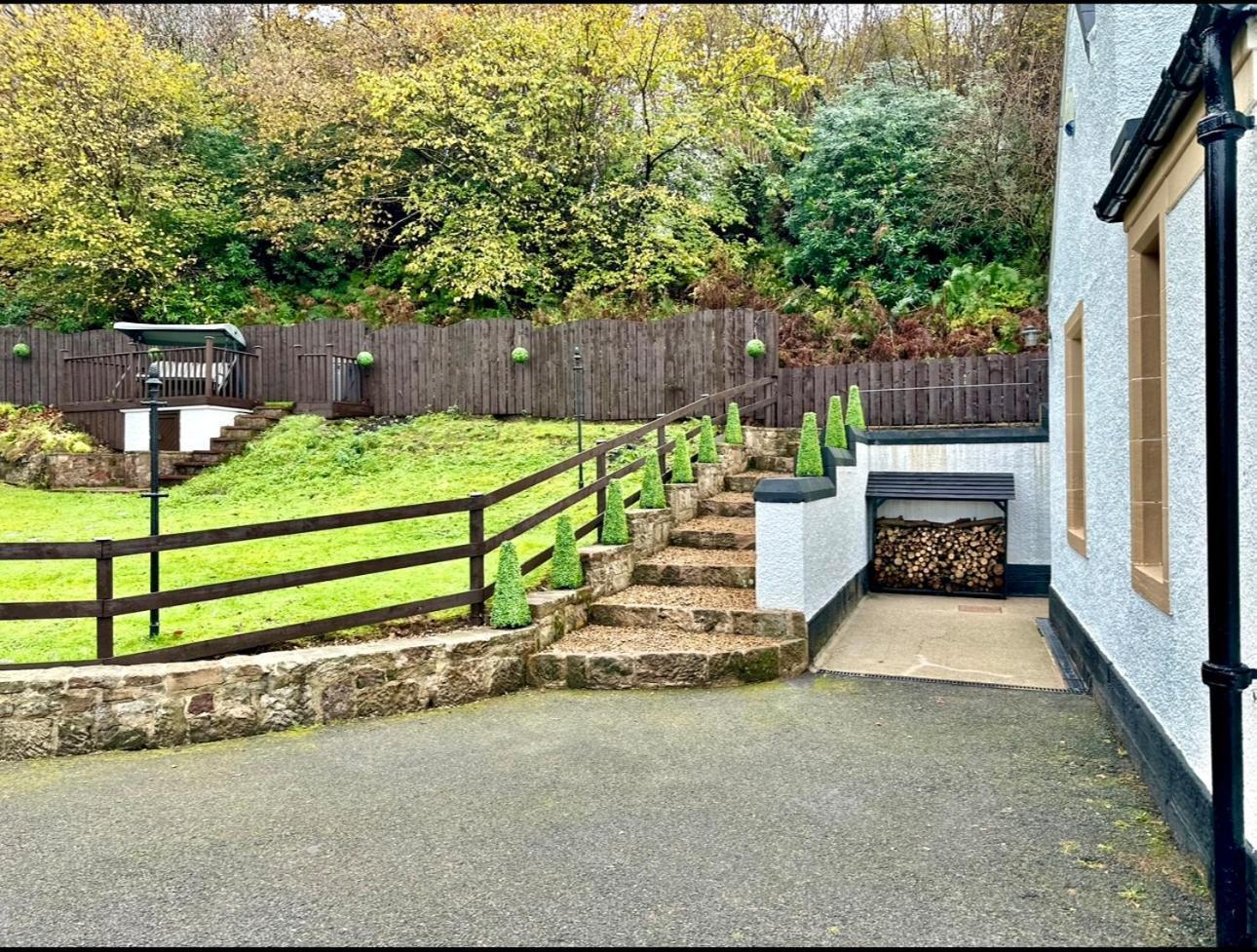 Villa Gleddoch Coach House Langbank Exterior foto